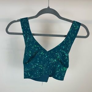 Athleta Patterned Reversible Sports Bra
